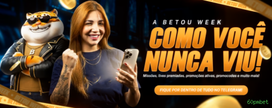 Canal oficial da 60pmbet no Telegram